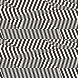 monochrome variegated textured zigzag pattern vector image