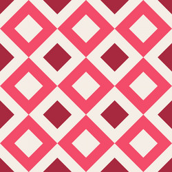 abstract geometric pattern diamond shape red vector image