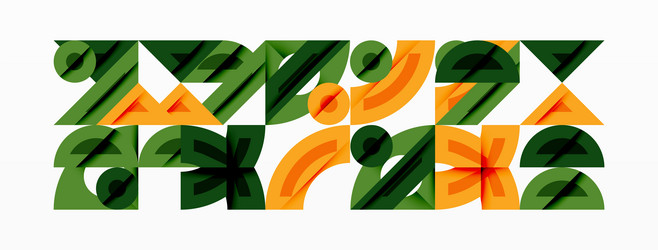 abstract geometric pattern repeating shapes vector image