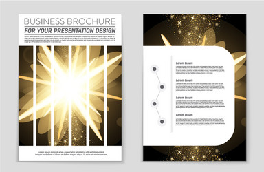 abstract layout background set for art vector image