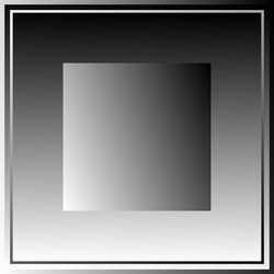 overlapping squares blocks grayscale vector image