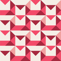 abstract geometric pattern triangle shape red vector