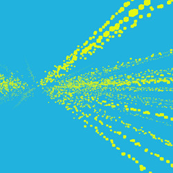 Abstract Dynamic Explosion Background vector image