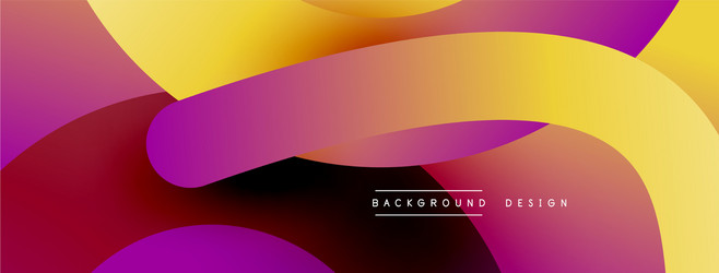 abstract overlapping lines and circles geometric vector