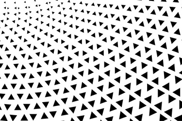 abstract warped triangle pattern background vector image