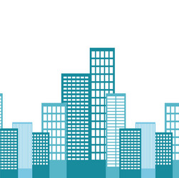Urban cityscape Royalty Free Vector Image - VectorStock