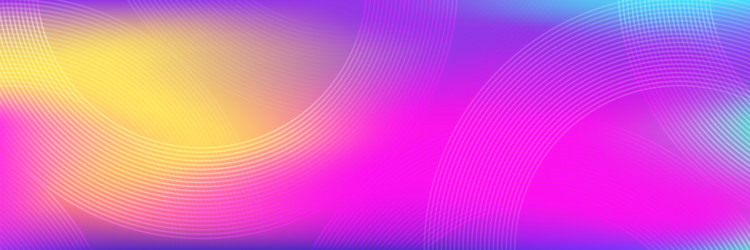 vibrant abstract gradient background with curved vector image