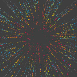 Explosion abstract dynamic background vector