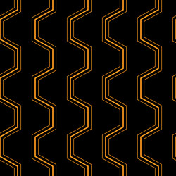 Abstract seamless pattern hexagonal zigzag vector