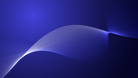 abstract background with dynamic flowing lines vector image