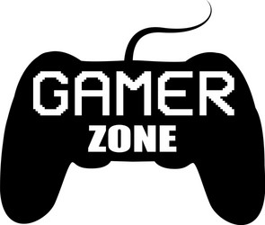 gamer zone quote text phrase quotation vector