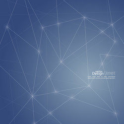 virtual abstract background with particle vector image