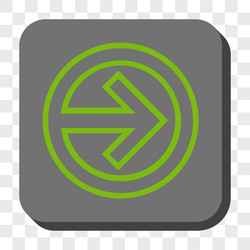 import rounded square button vector image