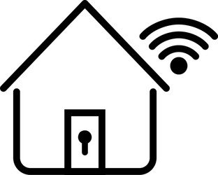 Home network Royalty Free Vector Image - VectorStock