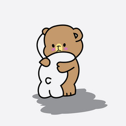 Cuddle Cartoon Cute Vector Images (over 2,300) Cuddle Cartoon Cute Vector Images (over 2,300)