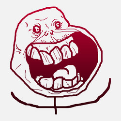 Internet Meme Trollface Design Royalty Free Vector Vectorstock