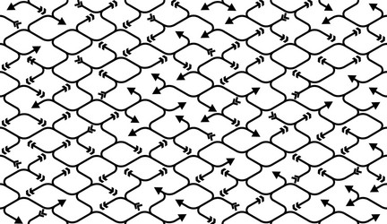 Isometric seamless pattern net lines background vector