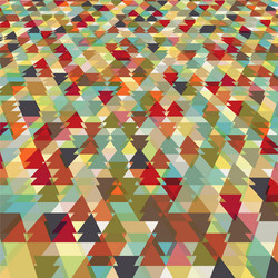 abstract background with triangular pattern vector image
