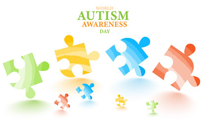 World Autism Awareness Day April 2 Royalty Free Vector Image
