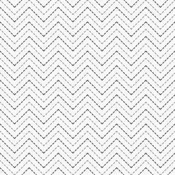 abstract seamless pattern dotted zigzag lines vector image