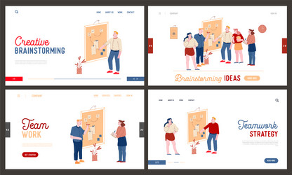 agile software development creative team vector image
