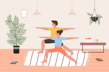 Partner Yoga Vector Images (over 360)