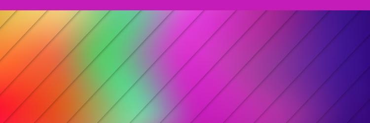 panoramic abstract web background colorful vector image