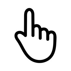 cursor text icon set mouse type symbol vector image