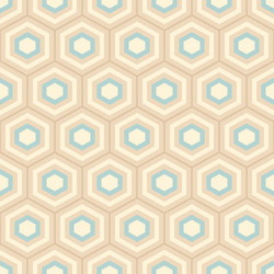 Seamless geometric abstract pattern of color vector