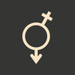flat with shadow icon and mobile application vector image