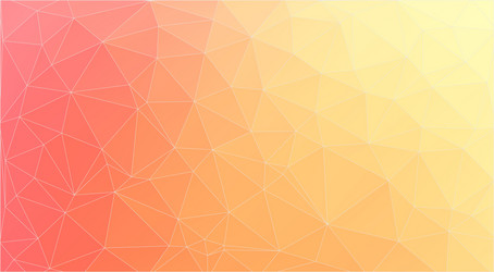 Horizontal fresh color triangle background vector