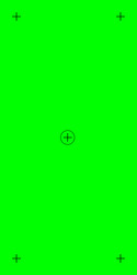 chroma key vertical green background with tracking vector image