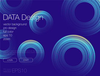 abstract blend background template for web site vector image