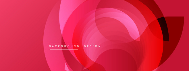 abstract red layers create dynamic visual effect vector image