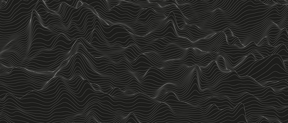 abstract background with distorted line shapes vector