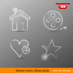 Icons class style vector