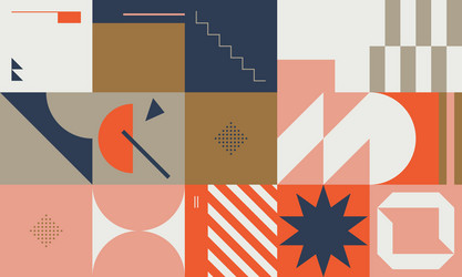 digital design abstract pattern vector image