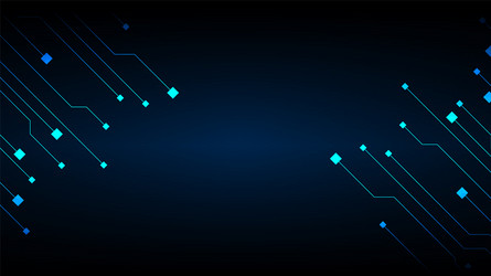 technology background with hi-tech digital data vector image