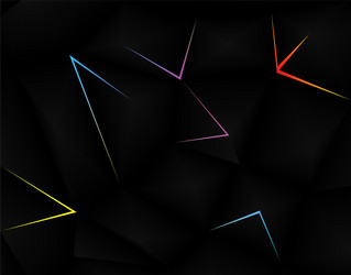 abstract triangle background has a slightly vector