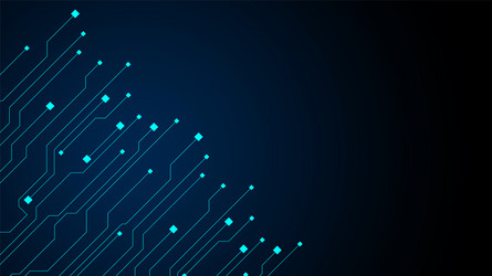 technology background with hi-tech digital data vector image
