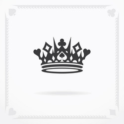 Royal Crown Symbol Vector Image