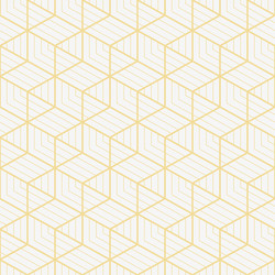 Abstract geometric seamless pattern simple gold vector