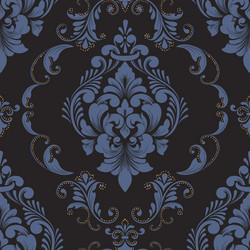 Damask seamless pattern element classical vector