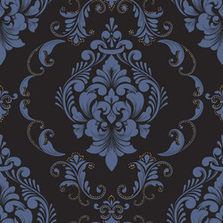 Damask seamless pattern element classical vector