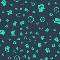 set clock document settings trash can and to do vector image
