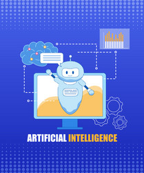 AI Chatbot for Problem Solving vector