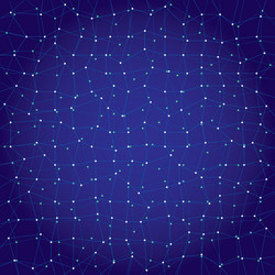 abstract background geometry lines and points vector image