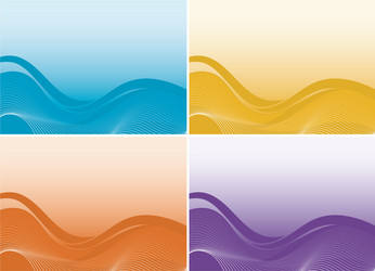 Background template with abstract patterns vector