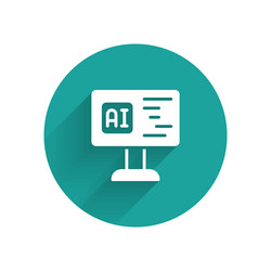 white software web developer programming code vector image