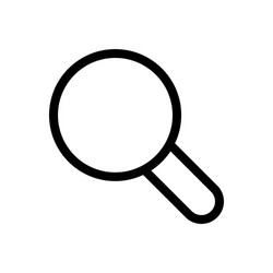 Search magnifier icon vector